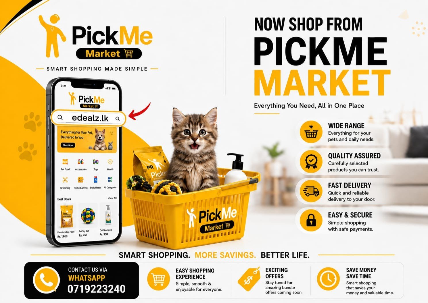 SHOP FROM PICKME MARKET