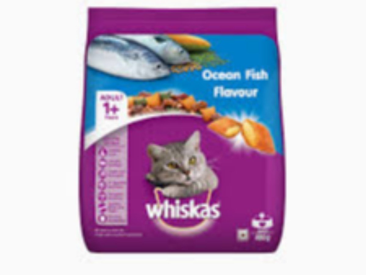 DRY FOOD 450GRM - OCEAN FISH FLAVOUR WHISKAS BRAND