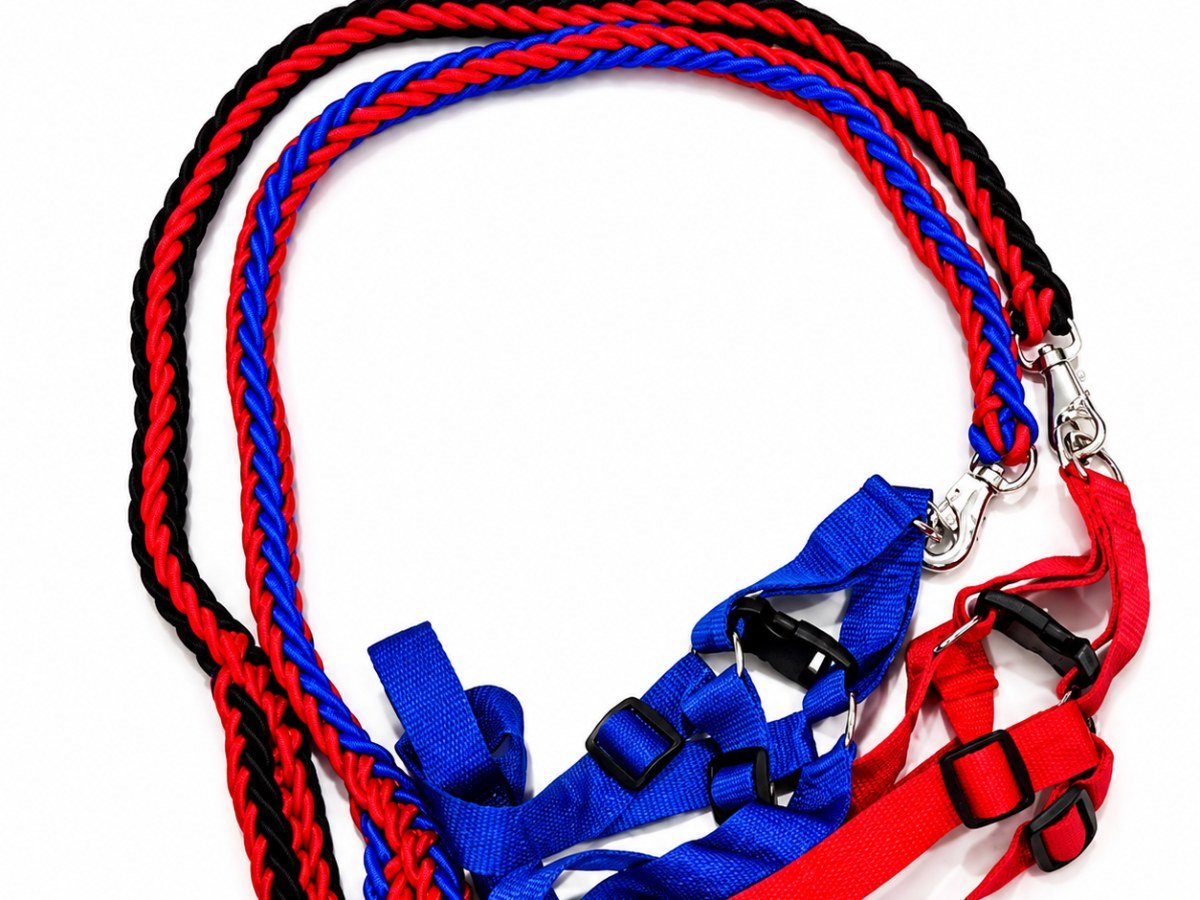 DOG BELT- FULL HARNESS - 3.5FT - COTTON - LARGE