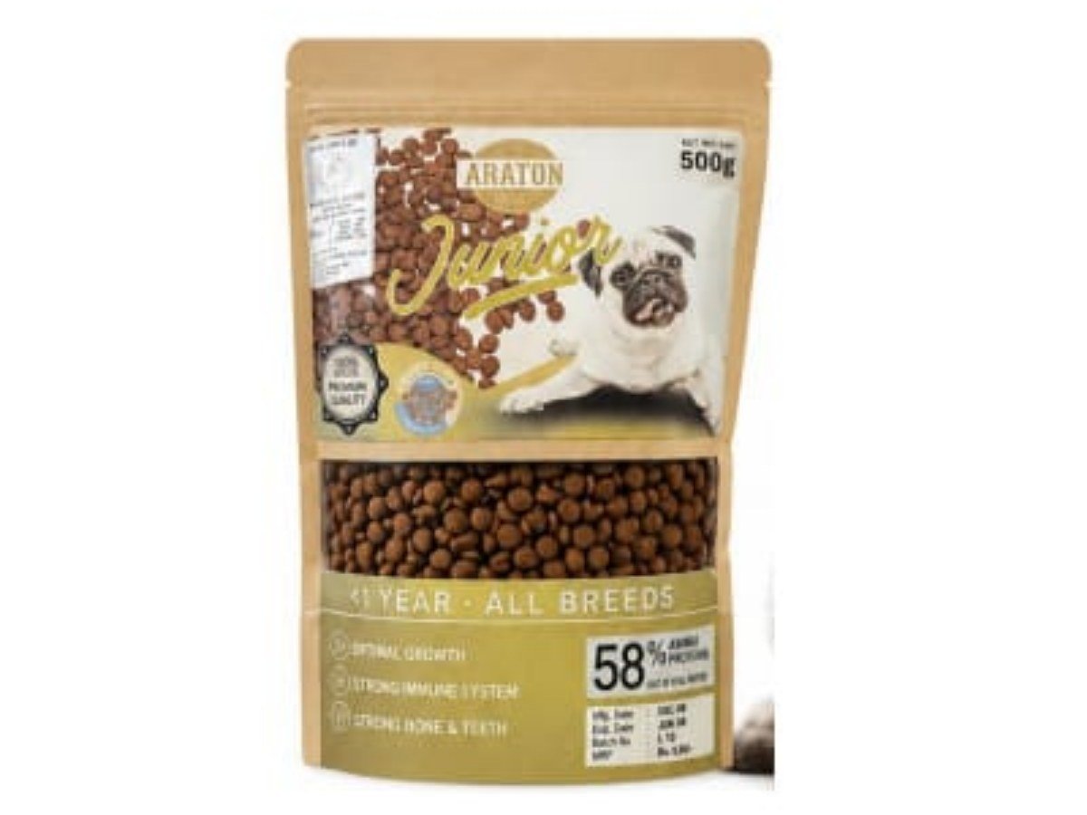 DRY FOOD - JUNIOR - 500GRMS - ARATON