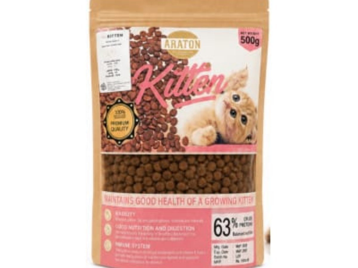 DRY FOOD - KITTEN - 500GRM - ARATON