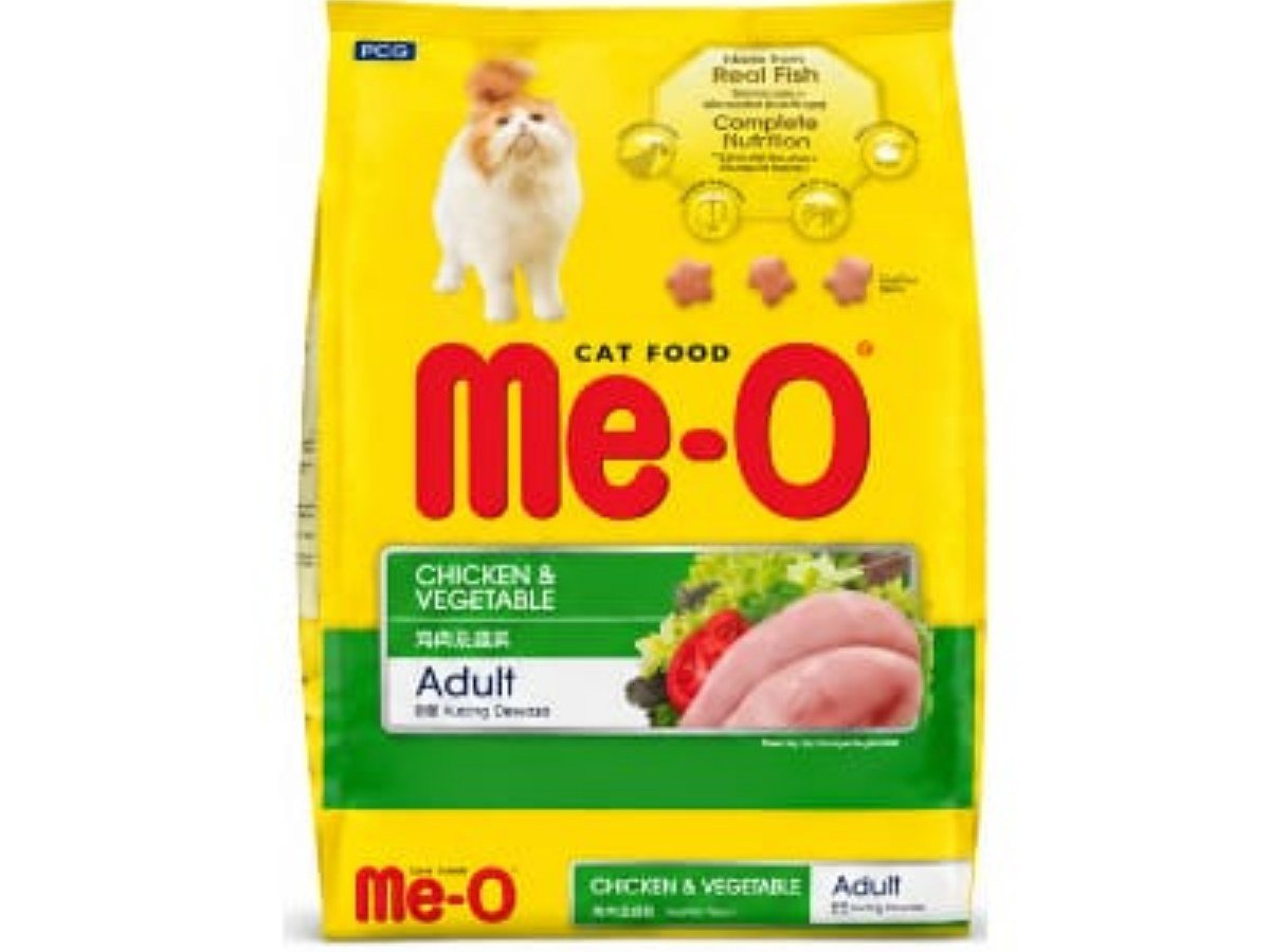 DRY FOOD - CHICKEN & VEGETABLE - 450GRMS- ME O BRAND