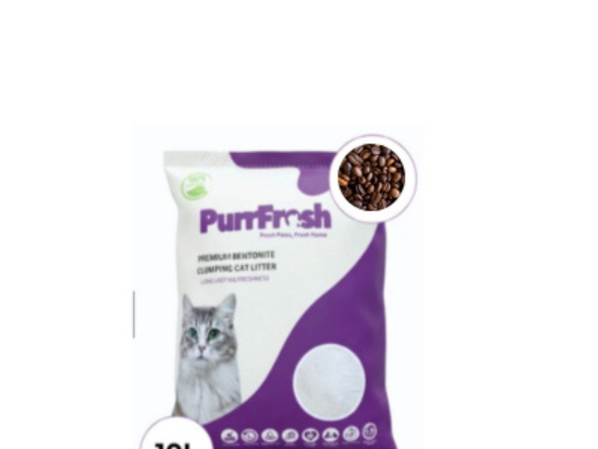 CAT LITTER 05LTR - COFFEE -  PURRFRESH BRAND