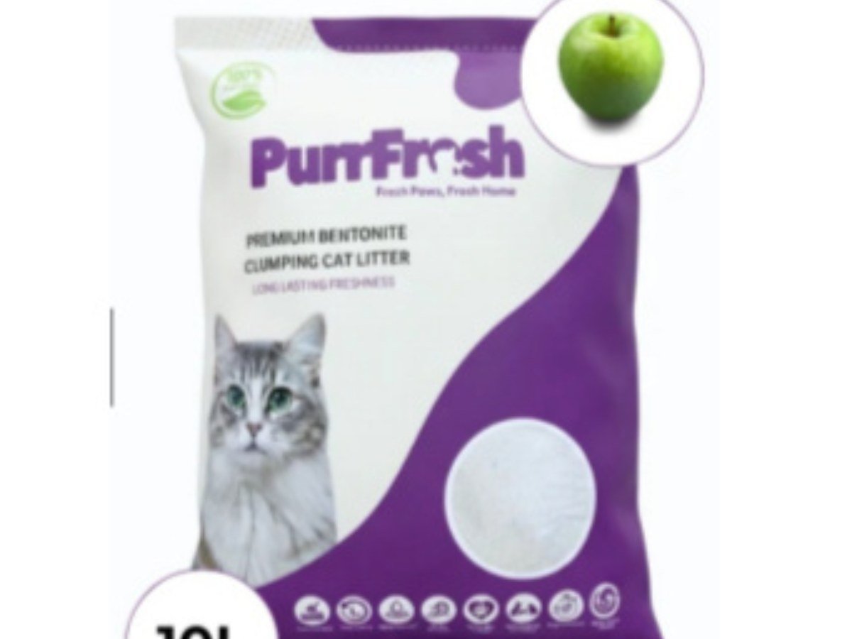 CAT LITTER 05LTR - COFFEE -  PURRFRESH BRAND CAT LITTER 05LTR - APPLE -  PURRFRESH BRAND